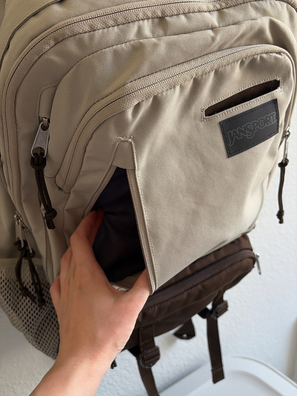 timbuk2 leader pack backpack abyss crossbody tote COLOR:E 3D printed Fly Reel Grab handle for easy